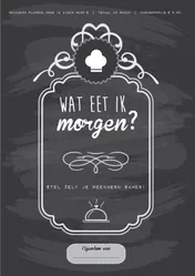 Omslag van Wat eet ik morgen?