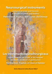 Omslag van Neurosurgical instruments pictured on icons and frescoes of the doctor-saints and healers: Panteleimon, Tryphon, and Cosmas and Damian.