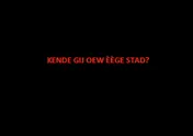 Omslag van Kende gij oew èège stad?
