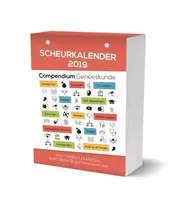 Omslag van Compendium geneeskunde scheurkalender 2019