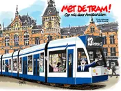 Omslag van Met de tram!