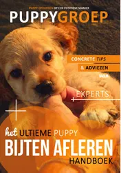 Omslag van Het ultieme Puppy Bijten afleren handboek