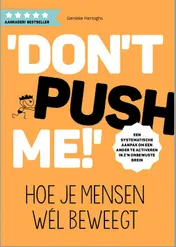 Omslag van Don't push me!
