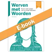 Omslag van Werven met woorden