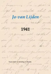 Omslag van Jo van Lijden - 1941