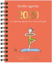 Omslag van homeworktime familie-agenda 2020