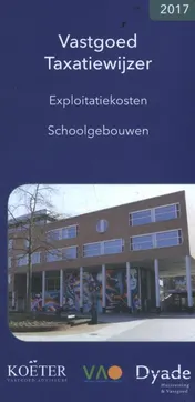 Omslag van 2017 Exploitatiekosten Schoolgebouwen