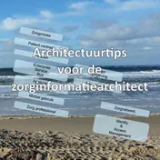 Omslag van Architectuurtips voor de zorginformatiearchitect