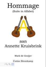 Omslag van Hommage aan Annette Kruisbrink