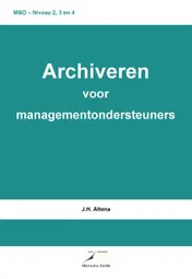Omslag van Archiveren voor managementondersteuners