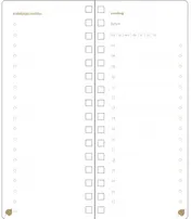 Omslag van Paper time planner navulling