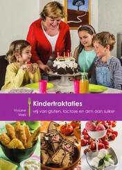 Omslag van Kindertraktaties vrij van gluten, lactose en arm aan suiker
