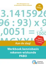 Omslag van Werkboek kennisbasis rekenen-wiskunde PABO