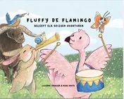Omslag van Fluffy de Flamingo