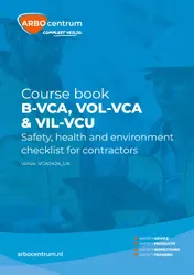 Omslag van Cursusboek B-VCA, VOL-VCA & VIL-VCU - UK