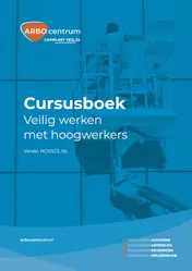 Omslag van Cursusboek veilig werken met hoogwerkers