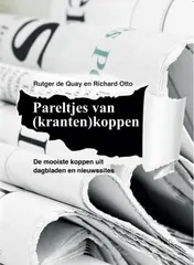 Omslag van Pareltjes van (kranten)koppen
