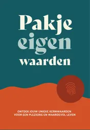 Omslag van Pakje eigen waarden