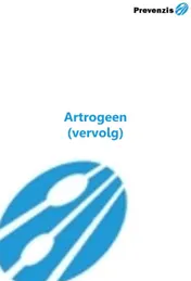 Omslag van Artrogeen vervolg