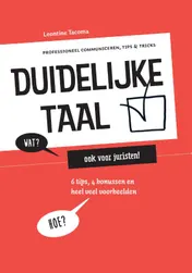 Omslag van Duidelijke taal