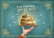 Omslag van Een koning poept niet