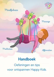 Omslag van Handboek. Oefeningen en tips voor ontspannen Happy Kids