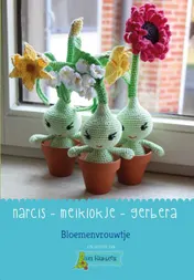Omslag van Bloemenvrouwtje: Lelietje - Narcis - Gerbera
