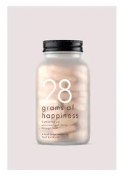 Omslag van 28 grams of happiness