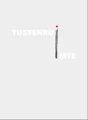 Omslag van Tussenruimte