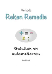 Omslag van Methode Reken Remedie Getallen en Automatiseren Werkboek