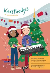 Omslag van Kerstliedjes in kleurnotatie