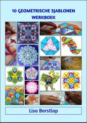 Omslag van GEOMETRISCHE SJABLONEN WERKBOEK