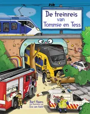 Omslag van De treinreis van Tommie en Tess