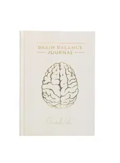 Omslag van Brain Balance journal beige