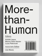 Omslag van More-than-Human