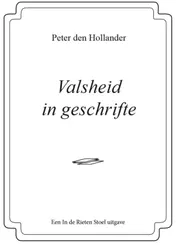 Omslag van Valsheid in geschrifte