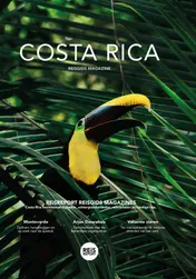 Omslag van Costa Rica reisgids magazine