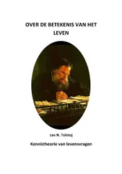 Omslag van Over de betekenis van het leven