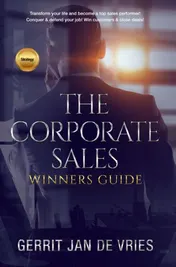 Omslag van The corporate sales winners guide