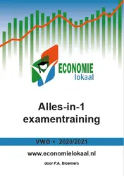 Omslag van Alles-in-1 examentraining Economie vwo