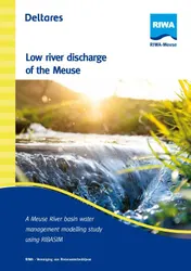 Omslag van Low river discharge of the Meuse