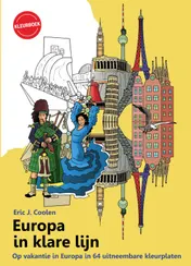 Omslag van Europa in klare lijn kleurboek