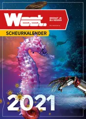 Omslag van Weet Scheurkalender 2021