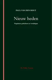 Omslag van Nieuw heden
