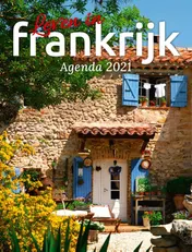 Omslag van Leven in Frankrijk Agenda 2021