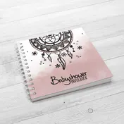 Omslag van Babyshower invulboek
