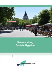 Omslag van Sociale Hygiëne Theorieboekje