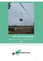 Omslag van VOL VCA Theorieboekje