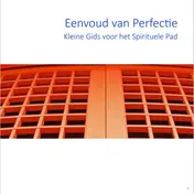 Omslag van Eenvoud van Perfectie