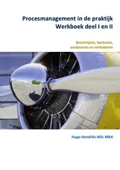 Omslag van Procesmanagement in de praktijk - Werkboek deel I en II